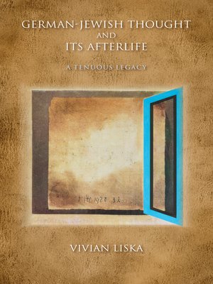cover image of German-Jewish Thought and Its Afterlife